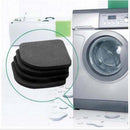 4x Washing Machine Shock Mute Pads Refrigerator Non-slip Anti Vibration Mat ME