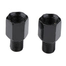 Wing Mirror Adapter RH 10mm - LH 10mm Bolt Rear View for Suzuki Motorcycle