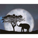5D DIY Diamond Painting Cross Stitch Embroidery Rhinestones Kits (Elephant