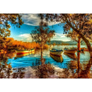 5D DIY Full Drill Diamond Painting Scenery Cross Stitch Embroidery Mosaic
