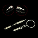 5X 3in1 Mini Screwdriver Tool Repair set keyring for Watch,Glasses,CellPhone M&O