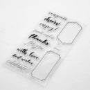 Silicone Transparent Seals Clear Stamps for DIY Scrapbooking Photo Album