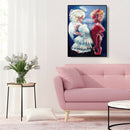 Angel Devil Cross Stitch Embroidery Kit 5D Full Drill DIY Diamond Painting