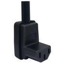 2Pcs C13 90 Degree IEC 320 C13 Female Plug Power