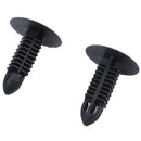 10 pcs 6 mm Drilling Diameter Plastic Rivets Close Defense Bumper Clips Pus