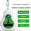 Outdoor Portable Electronic Mosquito Repeller Hook Type Solar Type Pest Rep