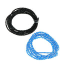 2 Pieces 7N Braided OCC Copper Wire HiFi Audio Upgrade Cable For Earphone