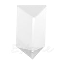 5cm Spectrum Optical Glass Triple Triangular Prism Light 2" Physics Teaching New