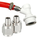 Ball Lock Disconnect Quick Connector 5/16 Barbed 1/4 Threaded Beer Dispenser
