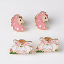 4x Animal Pin Enamel Brooch Badge Jewelry Clip Lapel Corsage Jacket Bag Gift