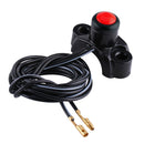 Red Motorcycle ATV Push Button Engine Stop Kill On-Off Switch For 22mm Bar