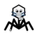 Creative Pin Brooches Cartoon Spider Badges Unisex Backpack Jacket Jewelry A