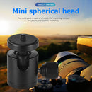VD-M1 Mini Ball Head Aluminum Alloy 360 Degree Rotating Tripod Ball Head A