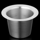 Stainless Steel Reusable Coffee Capsule for Coffee Tamper Cup Filter Set fo