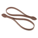 2pcs Handbag Leather Strap Handles Replacement Holder Bag Accessories Brown