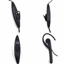 2 Pin Walkie Talkie Ear Clip Earpiece Headset Mic for Baofeng Portable Radi