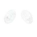 25 Pairs Oval Silicone Eyeglass Push In Nose Pads
