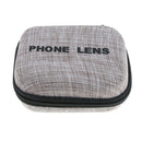 Cell Phone Lens Kit, 0.45X Super Wide Angle + 15X Macro Lens, 4K HD Lens for