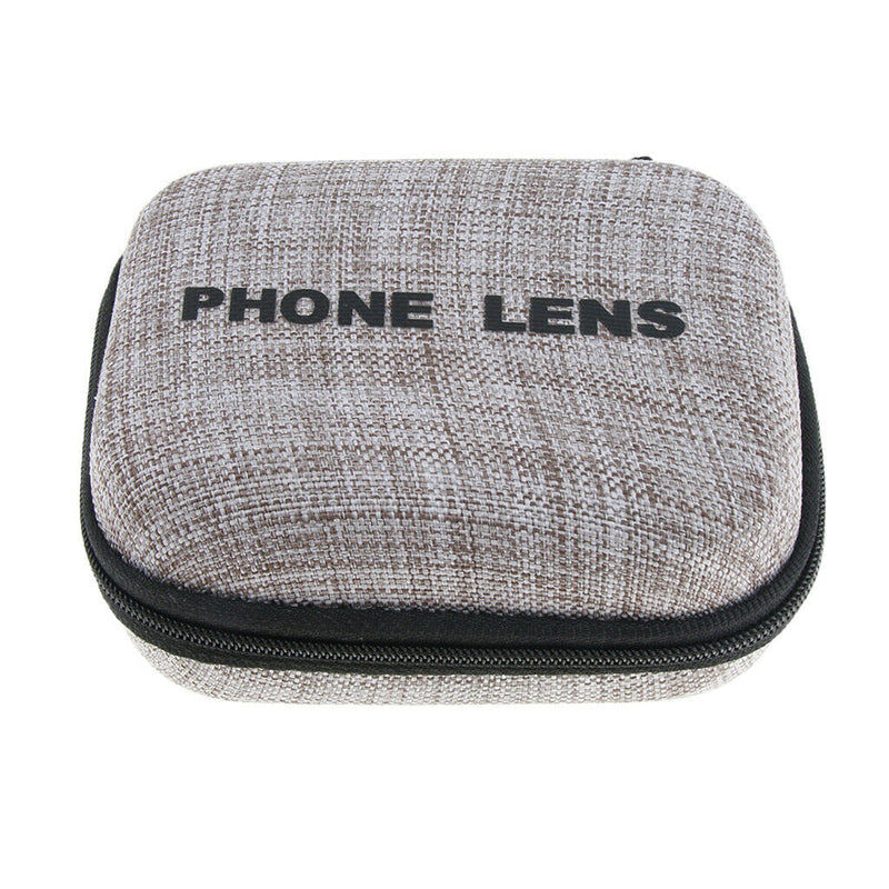Cell Phone Lens Kit, 0.45X Super Wide Angle + 15X Macro Lens, 4K HD Lens for
