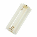 5Pcs Round 3x 1.5V AAA Battery Holder Case Box Container White D5S7