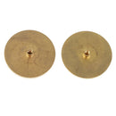 10 Sets Brass Button Studs Nail Cap Rivets Leather Crafts Soild Brass Button