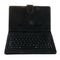 Universal Wired Keyboard Flip Holster For Android Phone 4.2''-6.8''black U5W5