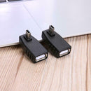 Vehicle Mini USB Male to Female T Type Adapter Mini USB 5Pin Audio Adapter