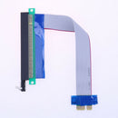 PCI-E Express 1X to 16X Extender Cable Flexible Riser Card Adapter