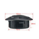 75mm A/C Air Vent Round Air Conditioning Outlet with Honeycomb Grille for Bus RV