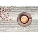 Retro Wood Planks Flower Photography Background Cloth Backdrop (0.4x0.6m)