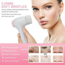 Facial Cleansing Brush Ipx7 Waterproof Rechargeable Face Spin Brush with 3
