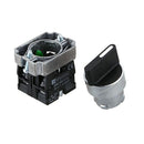 22mm Latching 2 NO 3-Position Rotary Selector Select Switch ZB2-BE101C Blac