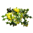 10x Artificial Lifelike Soft Baits Frog Lures Fishing Tackle Bait Silicone 4c3c