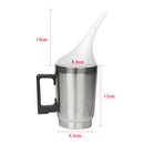 Stainless Steel Car Heating Atomization Headlight Repair Cup Eliminate Scratch