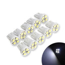 14x Pure White LED Lights Interior Package Kit for Dome License Plate Lamp Bulbs