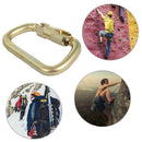 45KN Outdoor Camping Climbing Steel Carabiner Safety Master Lock Buckle