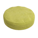 3Pcs Elastic Winter Plush Round Chair Seat Cover Removable ~Green_Size 4