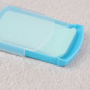 50PCS Disposable Sliding  Box Soap Paper Washing Hand Clean Scented Slice Shee_