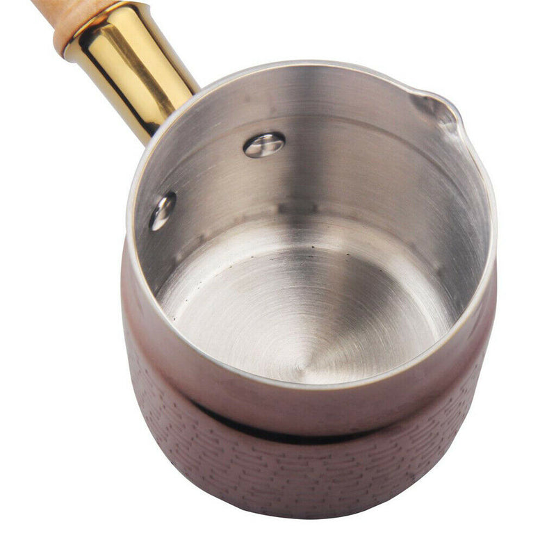 Milk Pan Stainless Steel Butter Stock Pot Warmer Snow Noodle Food Practical