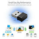 1200Mbps Mini Dual Band USB 3.0 WiFi Wireless Adapter For Laptop PC Notebook