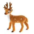 4x Beautiful Hand Painted Standing Deer Home Decorative Gift Art Craft Decor