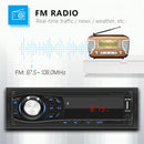 Single 1DIN Car Stereo MP3 Player FM Radio USB AUX TF Card U Disk Head Unit 12V