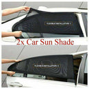 2 Pack Auto Sun Shade Rear Window Cover Sunshade UV Protection Shield Cover Mat