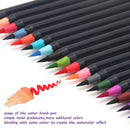 20Pcs Calligraphy Pen Soft Brush Marker Watercolor Pen Cartoon Sketch Drawing
