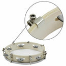 10 in Tambourine Capoeira Leather Drum Tambourine Samba Brasil Wooden Tambo V6K1