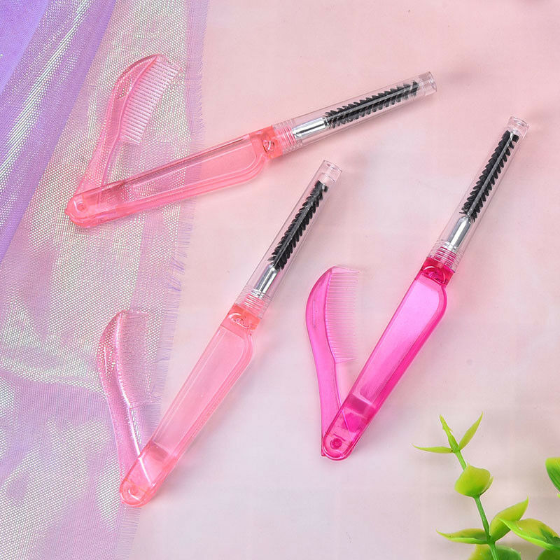 1X eyelash extension comb brush lash eyebrow cosmetic makeup supply tool TOCA