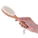 Wooden Handle Brush Baby Hairbrush Newborn Hair Brush Infant Comb Head Massag â„–[