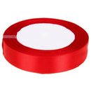 Roll Ribbon Galon Bolduc Red Deco DIY Scrapbooking Wedding Couture 19mm B8P4