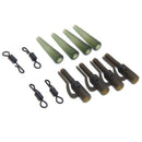 90 Piece Lead Clip Set With Quick Change Swivels Carp Fishing Tackle Rigs
