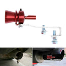 Size M Universal Car Turbo Sound Whistle Muffler Exhaust Pipe